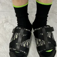 EM Sneakers Dior Alpha Sandal Oblique Half Flower review 0