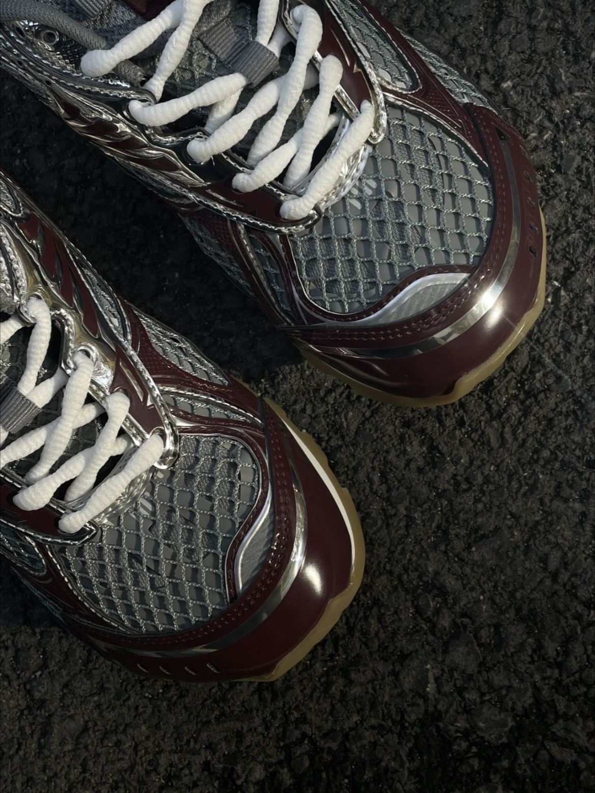EM Sneakers Bottega Veneta Orbit Wine Red review 0