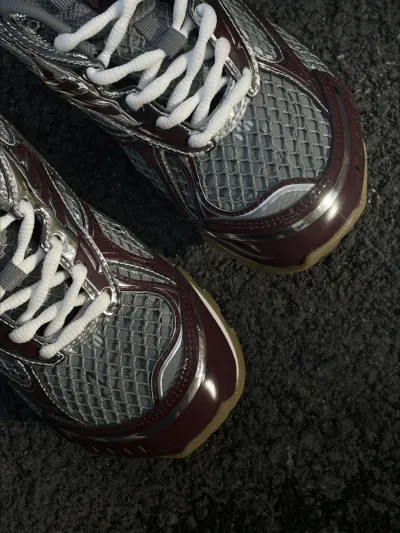 EM Sneakers Bottega Veneta Orbit Wine Red review Bella Mills