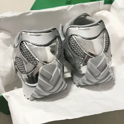 EM Sneakers Bottega Veneta Orbit Silvery review Sajad Ridha