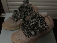 EM Sneakers Lanvin Leather Curb Pink review 0