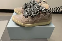 EM Sneakers Lanvin Leather Curb Pink review 0