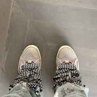 EM Sneakers Lanvin Leather Curb Pink review 0