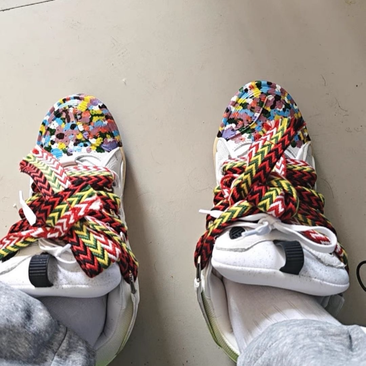 EM Sneakers Lanvin Leather Curb Gallery Dept review 0