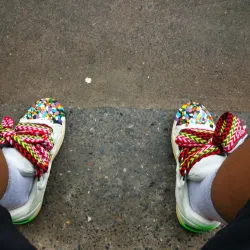 EM Sneakers Lanvin Leather Curb Gallery Dept review Bento Geldof