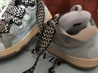 EM Sneakers Lanvin Leather Curb Blue review 0