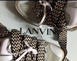 EM Sneakers Lanvin Leather Curb Blue review Haris Hodzik