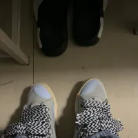 EM Sneakers Lanvin Leather Curb Blue review 0