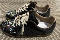 EM Sneakers Maison Margiela Black Paint Replica Sneakers review 1