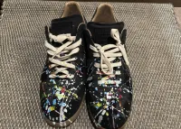 EM Sneakers Maison Margiela Black Paint Replica Sneakers review 0