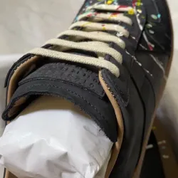 EM Sneakers Maison Margiela Black Paint Replica Sneakers review Matilde Ines