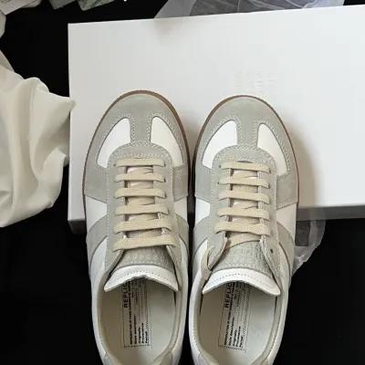 EM Sneakers Maison Margiela Replica German Army Trainer review Lamel Rorie
