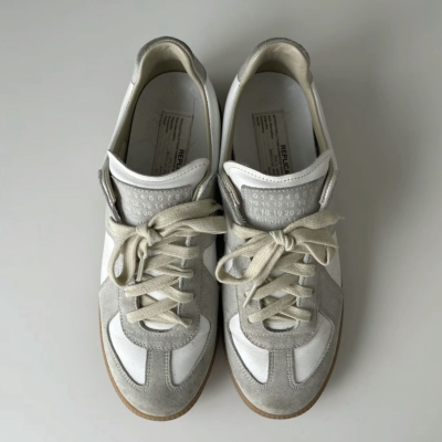 EM Sneakers Maison Margiela Replica German Army Trainer review Tristian Young