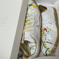 EM Sneakers Maison Margiela White Paint Replica Sneakers review 0
