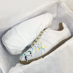 EM Sneakers Maison Margiela White Paint Replica Sneakers review Corey Wood