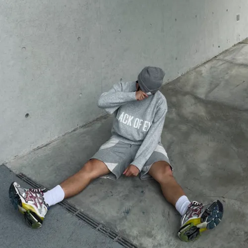 EM Sneakers Balenciaga Runner Silver Purple review 