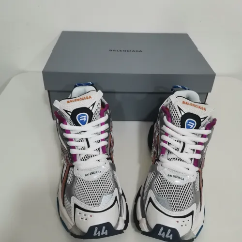 EM Sneakers Balenciaga Runner Silver Purple review 