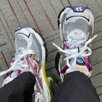 EM Sneakers Balenciaga Runner Silver Purple review 0