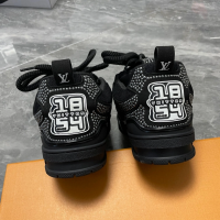 EM Sneakers Louis Vuitton LV Skate Sneaker Black with Diamonds review 1