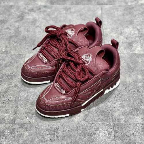 EM Sneakers Louis Vuitton LV Skate Sneaker Bordeaux Red reviewed by