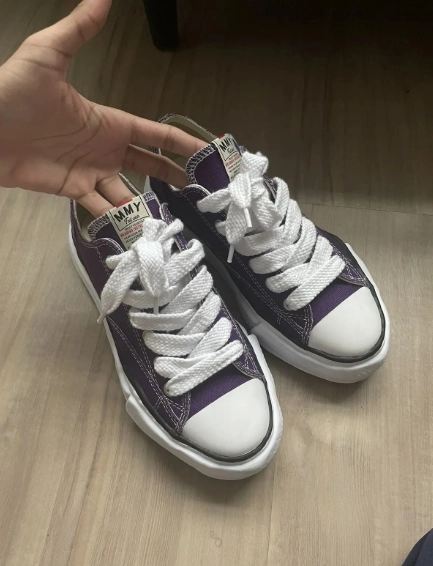 EM Sneakers Mihara Yasuhiro White Purple NO.724 reviewed by
