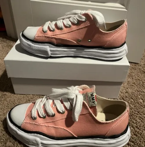 EM Sneakers Mihara Yasuhiro White Pink NO.725 review 