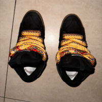 EM Sneakers Lanvin Leather Curb Black review 0