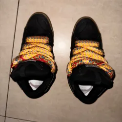 EM Sneakers Lanvin Leather Curb Black review Daniil Emeliyanov