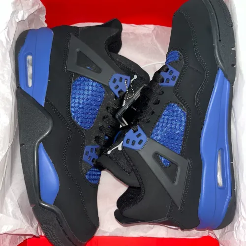 EM Sneakers Jordan 4 Retro Black Blue review 