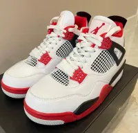 EM Sneakers Jordan 4 Retro Fire Red (2020) review 0