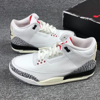 EM Sneakers Jordan 3 Retro Free Throw Line White Cement review Honesfy Petty