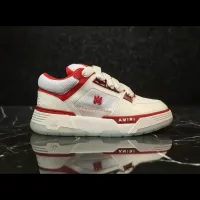 EM Sneakers Amiri MA-1 White Red review 0