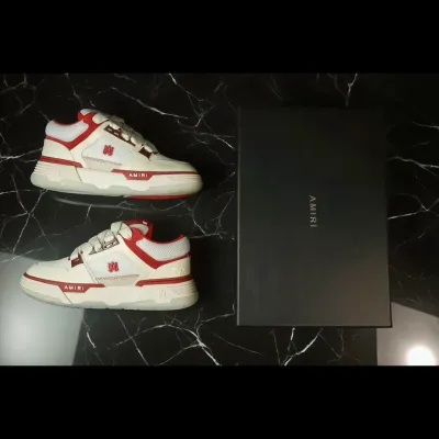 EM Sneakers Amiri MA-1 White Red review michael morrison