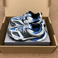 EM Sneakers  Balenciaga Track Sneaker Black Grey White Blue (Without LED) review 0