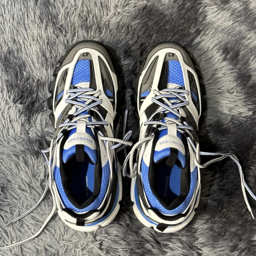EM Sneakers  Balenciaga Track Sneaker Black Grey White Blue (Without LED) reviewed by