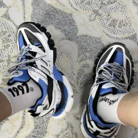 EM Sneakers  Balenciaga Track Sneaker Black Grey White Blue (Without LED) review 0