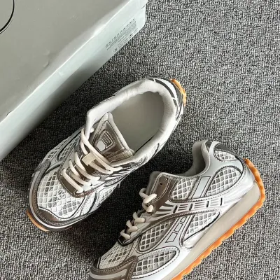 EM Sneakers Bottega Veneta Orbit Silver White review Dheaven Dunn 00