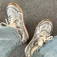 EM Sneakers Bottega Veneta Orbit Silver White review 2