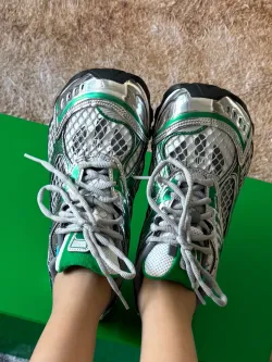 EM Sneakers Bottega Veneta Orbit Green review Rickie Coleman