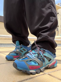 EM Sneakers Balenciaga Track Sneaker Grey Blue(Without LED) review 0
