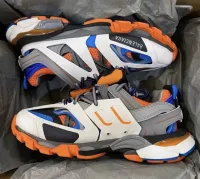 EM Sneakers Balenciaga Track Blue Orange(Without LED) review 0