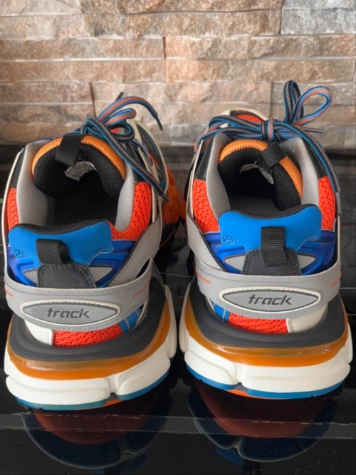 EM Sneakers Balenciaga Track Blue Orange(Without LED) reviewed by