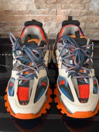 EM Sneakers Balenciaga Track Blue Orange(Without LED) review 1