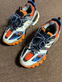 EM Sneakers Balenciaga Track Blue Orange(Without LED) review 0