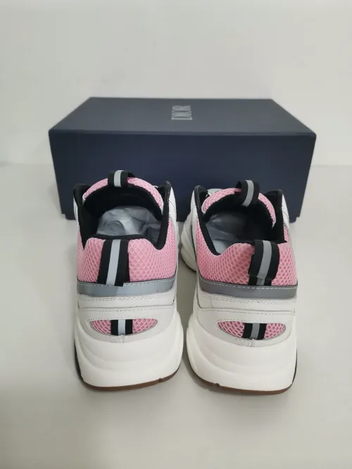 EM Sneakers Dior B22 Pale Pink White  review 