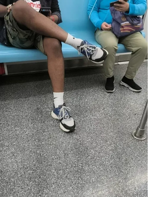 EM Sneakers Dior B22 Blue Black  review 