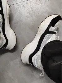 EM Sneakers Dior B22 White Black review 0