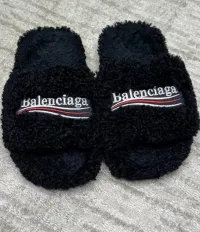EM Sneakers Balenciaga Furry Slide Black review 0