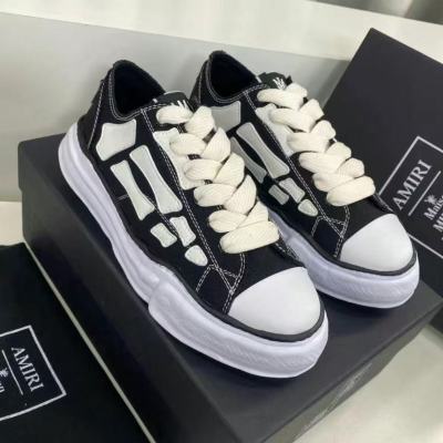 EM Sneakers Mihara Yasuhiro x AMIRI Skel-Top Low Black review Al Petty