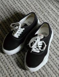 EM Sneakers Mihara Yasuhiro Baker OG Sole Canvas Low Black NO.715 review 0
